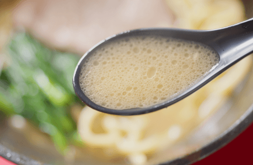 濃厚であっさり秘伝のスープ